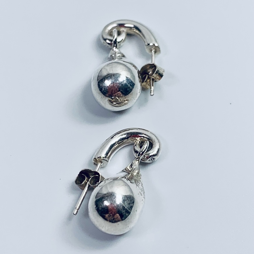 Silpada Set - Solid Sterling Teardrop Post Drop E… - image 7